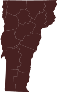 Map of Vermont - Firebrick Custom Masonry Service Area